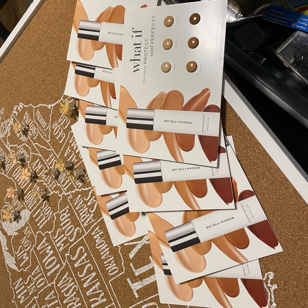 Rodan and Fields color samples